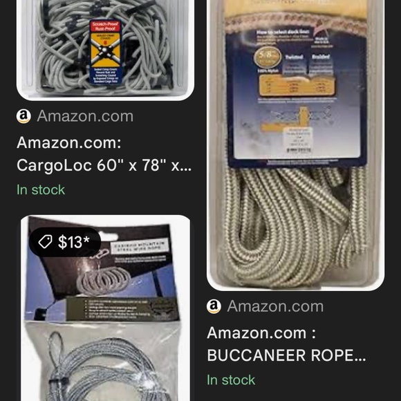 Cargo net for pick-up trucks bed - Picture 7 of 7